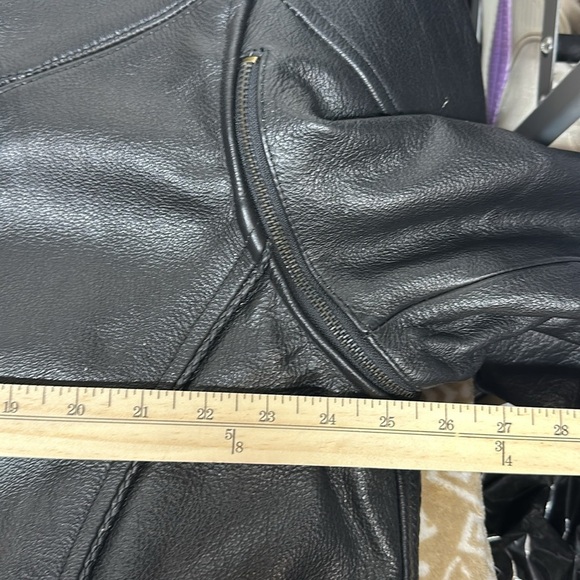 Tennessee Full Grain Leather Motorcycle Jacket with Zip out Liner Sz 2X - Picture 16 of 16